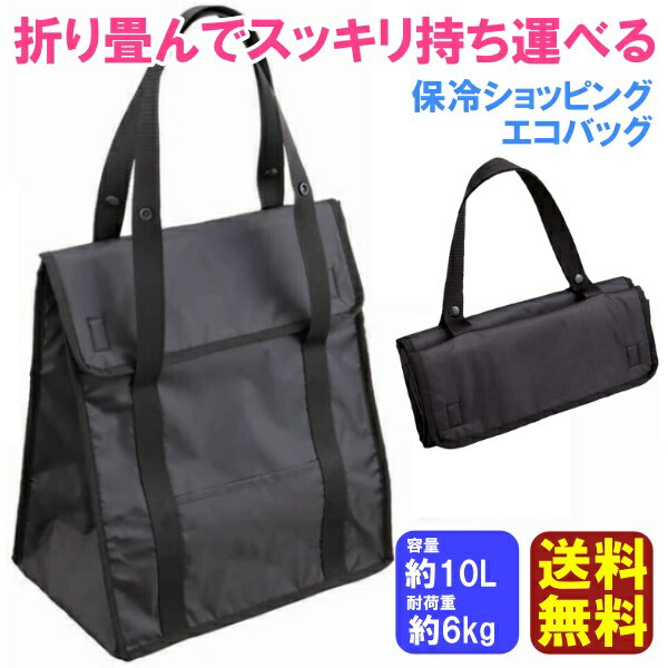 【送料無料】保冷バッグ 折りたたみ ファスナー 小さめ 保冷バック お弁当 買い物バッグ ショッピングバッグ エコバッグ