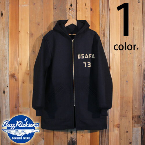 バズリクソンズ BUZZ RICKSON'S PARKA CADETS アカデミー コート ACADEMY COAT メルトン ダッフル BR15138