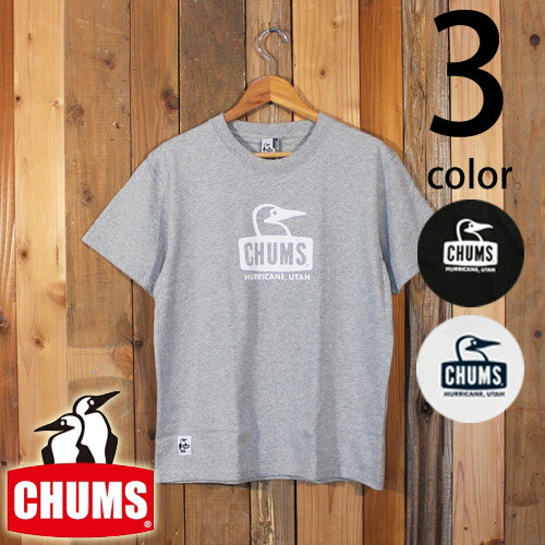 チャムス Tシャツ レディース チャムス CHUMS ブービー フェイス ロゴ 半袖 Tシャツ CH01-1325