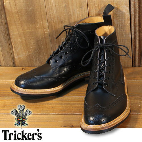 トリッカーズ Tricker's カントリー 別注 ブラック M2508