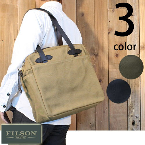 フィルソン FILSON ジッパー付き トート バッグ 70261