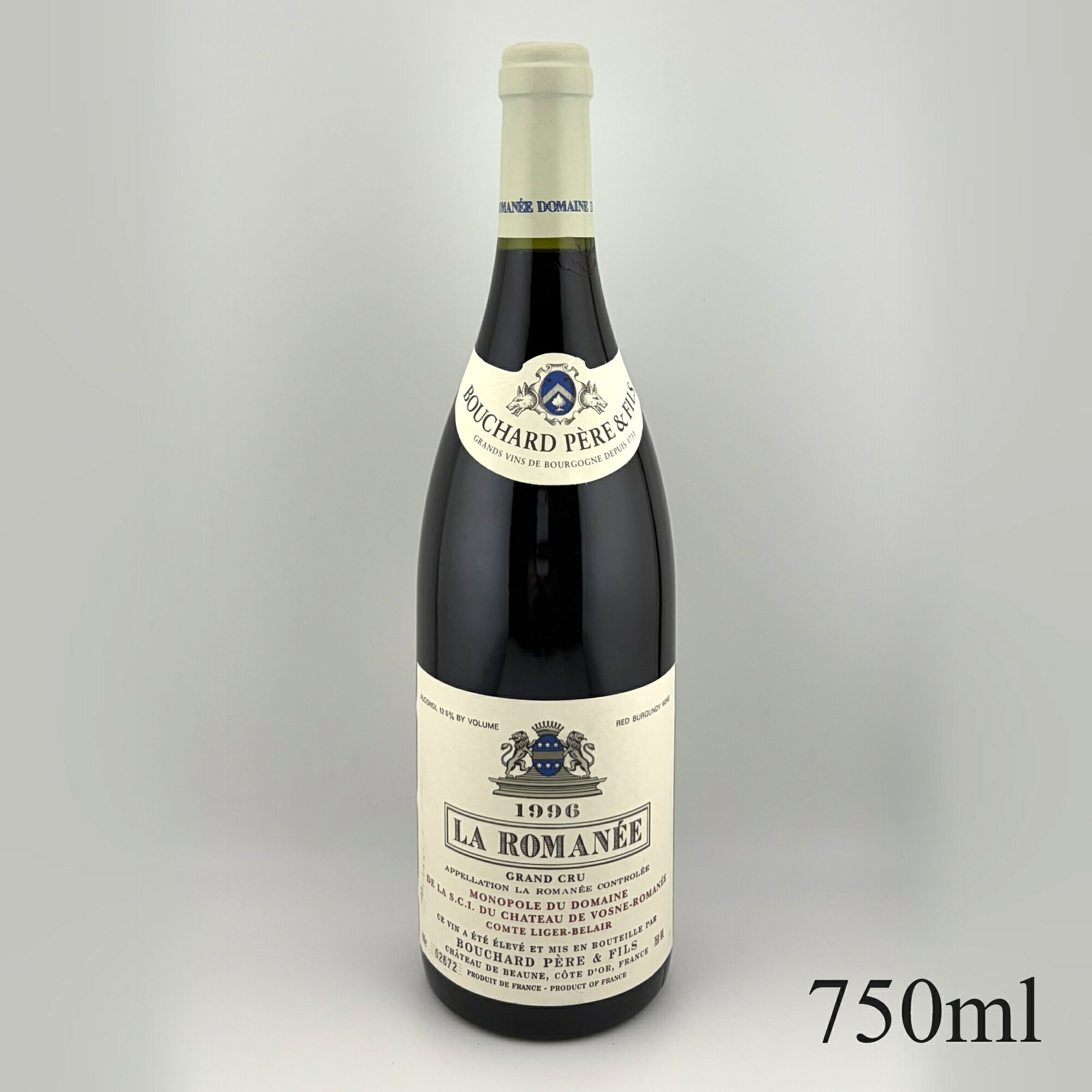 【 1996 ブシャール ペール エ フィス ラ ロマネ グラン クリュ 赤ワイン フランス 750ml 】クリスマス 母の日 父の日 贈呈品 プレゼント 記念品 stockton-10000539 stockton楽天市場店 パッケージ画像