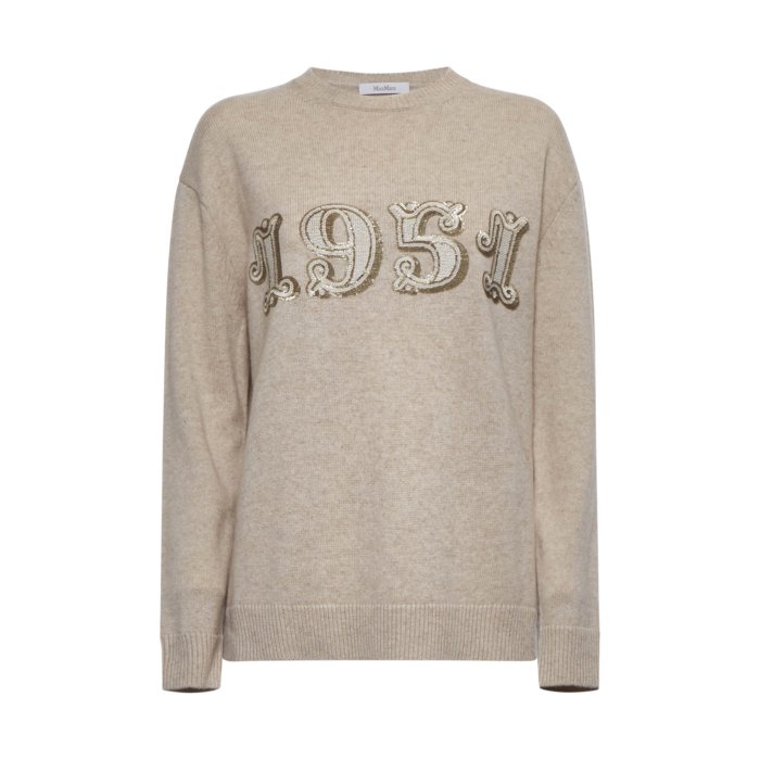 マックスマーラ Max Mara Max Mara Sweaters Beige 2421366222600PLATA026 Women ニット・セーター・カーディガン Light and natural L M S XS 【送料無料・関税込】