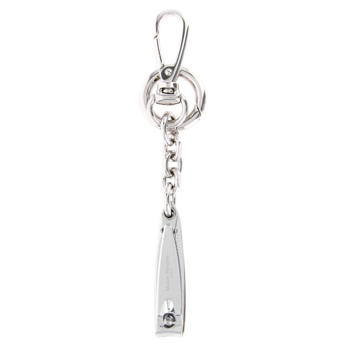 Maison Margiela メゾン マルジェラ レディース キーリング・キーケース SA1UA0015P8834H7161 'Nail Cutter' keyring Silver onesize 【送料無料・関税込】
