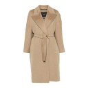マックスマーラ Max Mara Coat VALLE652009 Women コート・ダウン Brown 44 【送料無料・関税込】