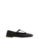 ザ・ロウ The Row 'SQUARE T-STRAP' BALLET FLATS ウィメンズ シューズ フラットシューズ Black IT36 IT37 I...