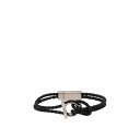 フェラガモ FERRAGAMO Gancini bracelet 712417770141BLACK Men ブレスレット Black onesize 【送料無...