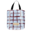 マルニ Marni COATED CANVAS TOTE BAG メンズ バッグ トートバッグ Blue U ONESIZE 男性 SHMQ0063U0P594...