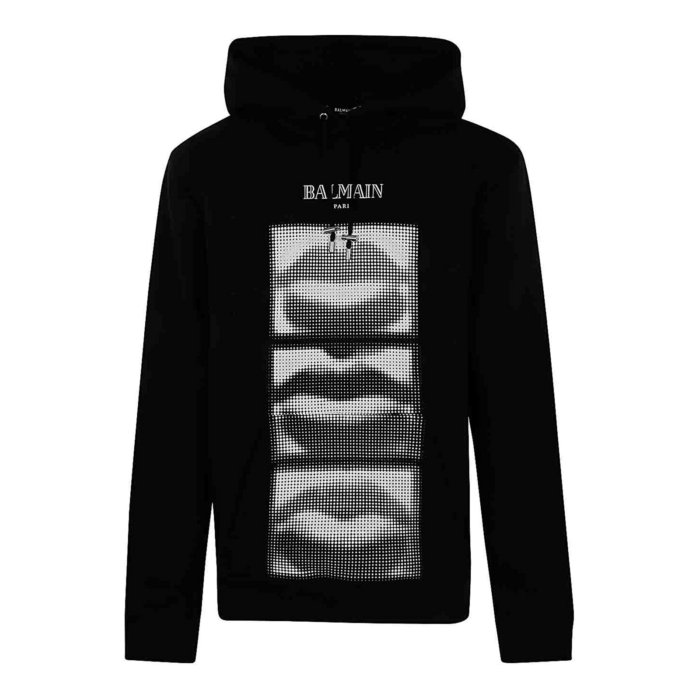 送料関税込【BALMAIN】プリントバルマンパリパーカー 楽天市場】balmain(パーカー|トップス):メンズファッション