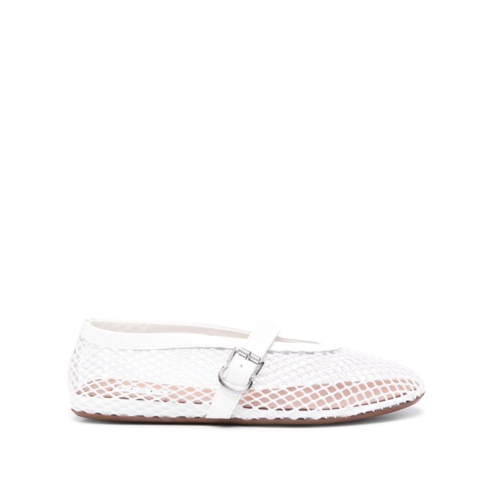 アライア ALAIA Alaia Flat shoes White AA3A029TK007010 Women フラットシューズ Light and natural 35 36 37 38 39 40 41 38.5 39.5 37.5 【送料無料・関税込】のサムネイル