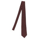 サンローラン Saint Laurent 'Petits Losan' tie 8270083Y0016188 Men ネクタイ Bordeaux S onesize IT0 【送料無料・関税込】