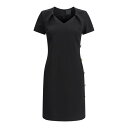 ジバンシィ GIVENCHY Side Button Dress BW22AF30RB001 Women ワンピース・ドレス・オールインワン Black 42 ...
