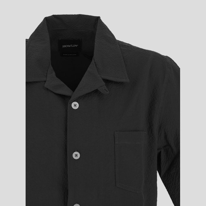 ハウリン HOWLIN' Shirt COCKTAILSHIRTNAVY Men シャツ・ブラウス Dark Blue XL M L 【送料無料・関税込】