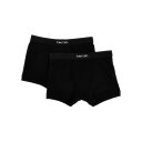 【楽天ブラックフライデー最大80%OFF+P2倍~】TOM FORD トムフォード メンズ アンダーウェア T4XC31040002 2-pack logo b...