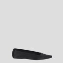 サンローラン Saint Laurent Saint Laurent Flat shoes Black 8004069QN001000 Women フラットシュ...