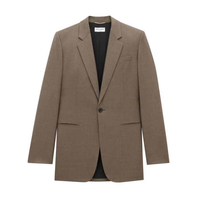 サンローラン Saint Laurent Jackets Grey メンズ ウェア ジャケット & コート スーツ・ジャケット Grey 48 50 男性 797224Y7G701480 【送料無料・関税込】