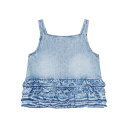 ガニー GANNI GANNI Top Clear Blue J1818564 Women タンクトップ・キャミソール Blue and green 34 36...