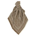 フェンディ FENDI FF shawl FXT069AUM1F0QD3 Women スカーフ・マフラー Beige onesize 【送料無料・関税込】