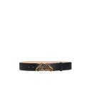 アレキサンダー・マックイーン Alexander McQUEEN Alexander McQueen Belts Black 7679211BR0T1000 W...