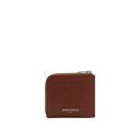 メゾン キツネ Maison Kitsun? Fox Head Zipped Cardholder MM05342LC0043DARK Men 財布・カードケース Brown onesize 【送料無料・関税込】