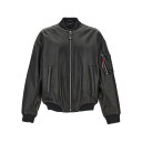 Dsquared2 ディースクエアード メンズ カジュアルジャケット・ベスト S74AM1502SY1602900 Leather bomber jacket ...