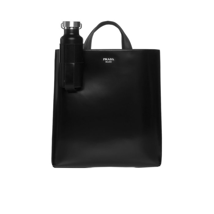 Prada プラダ メンズ ハンドバッグ・ショルダーバッグ 2VG113OOOZO6F0002 PRADA VIAGGIO Bags.. Black Blacks and greys onesize 【送..