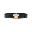 ヴェルサーチェ VERSACE Versace Belts Black DCU4747DVTP1KVO41 Men ベルト・サスペンダー Blacks and ...