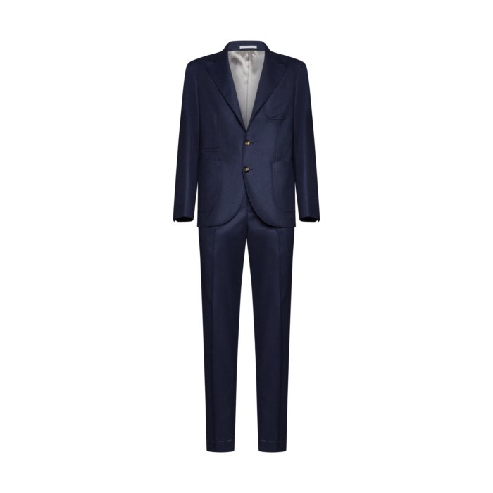 ブルネロ・クチネリ Brunello Cucinelli Brunello Cucinelli Dresses Blue ME226LBNHC396 Men スーツ・ジャケット Blue and green 54 【送料無料・関税込】