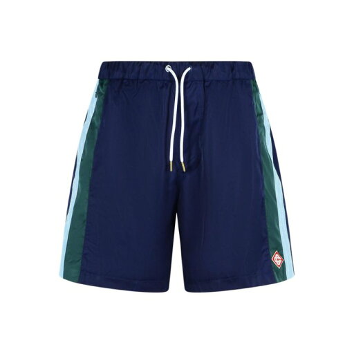 カサブランカ Casablanca Track Blue Polyester Bermuda Shorts MS25TR27301NAVYLAURELSTRIPE Men ショートパンツ Blue M XL L 【送料無料・関税込】 カサブランカ Casablanca Track Blue Polyester Bermuda Shorts MS25TR27301NAVYLAURELSTRIPE Men ショートパンツ Blue M XL L 【送料無料・関税込】