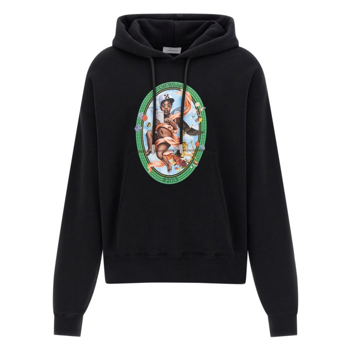スウェット・トレーナー OFF-WHITE 'Fresco oval' hoodie White/Black 楽天市場】off-white 正規品(ブランドオフホワイト)の通販
