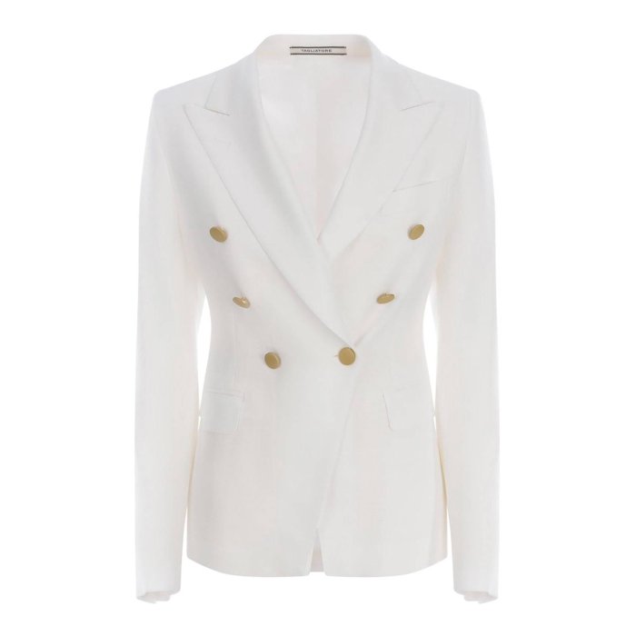 【送料無料・関税込】 タリアトーレ TAGLIATORE Casual jacket ウィメンズ ウェア ジャケット & コート スーツ・ジャケット White 40 42 女性 JALICYA10B340159EX809
