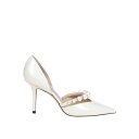 ジミー チュウ JIMMY CHOO Aurelie 85 Patent Leather Pumps ウィメンズ シューズ パンプス・ハイヒール White 3...