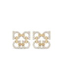 FERRAGAMO フェラガモ レディース ピアス・イヤリング 7608620785150OROCRYSTAL CRYSTAL EMBELLISHED FOUR...