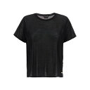 トムフォード TOM FORD Silk t-shirt TSJ567JEX078LB999 Women Tシャツ・カットソー Black IT38 IT40 IT42 IT44 IT46 46 【送料無料・関税込】
