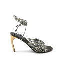 フェラガモ FERRAGAMO Brown Leather sandals 77308901I134007 Women サンダル Dark Brown 8 7....