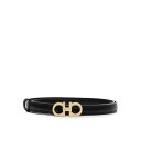 フェラガモ FERRAGAMO Belt 0675180NERO Women ベルト・サスペンダー Black 80 【送料無料・関税込】