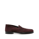 ジョンロブ John Lobb John Lobb Flat shoes Bordeaux 3BN91TLGD Men ローファー Brown 71/2 81/...