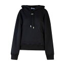 オフホワイト Off-White Black Cotton Hoodie OWBB061C99FLE0011001 Women スウェット・フーディー Blac...