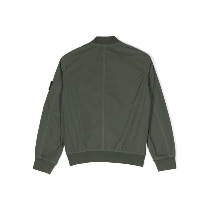 ストーンアイランド STONE ISLAND STONE ISLAND KIDS Jackets Green 801640430V0058 Men スーツ・ジャケット Blue and green 10year 8year 【送料無料・関税込】