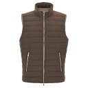 Brunello Cucinelli ブルネロ・クチネリ メンズ カジュアルジャケット・ベスト MM4911797CTL01 Quilted vest Brow...