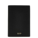 トムフォード TOM FORD Logo passport holder Y0274LCL158G1N001 Men 財布・カードケース Black onesize 【送料無料・関税込】