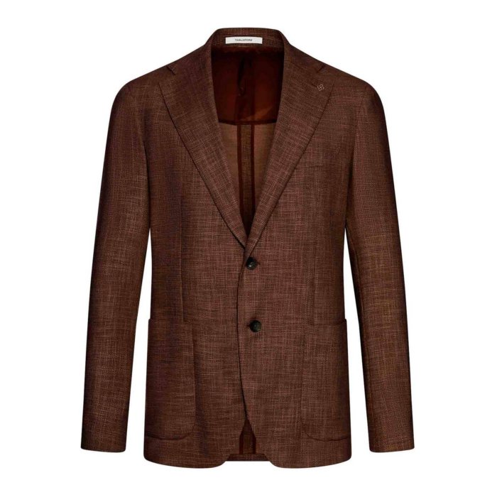 タリアトーレ TAGLIATORE Single Breasted Wool Blend Jacket メンズ ウェア ジャケット & コート スーツ・ジャケット Brown 50 52 48 男性 1SVS22KPEC90057U25290EM843 【送料無料・関税込】