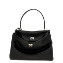 バレンシアガ Balenciaga Medium 'Rodeo' bag 7897722AA8U1000 Women ハンドバッグ・ショルダーバッグ Black...
