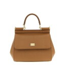 【楽天スーパーセール 最大75%OFF+P2倍】Dolce & Gabbana ドルチェガッバーナ レディース ハンドバッグ・ショルダーバッグ BB6003B10018M417 'Sicily' medium handbag Brown onesize 【送料無料・関税込】