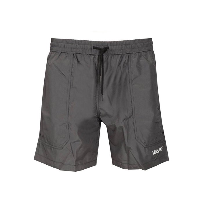 ヴェルサーチェ VERSACE Baroque Reversible Beach Bermuda Shorts 10078431A095855BC10 Men スイムウェア Black 6 4 3 【送料無料・関税込】