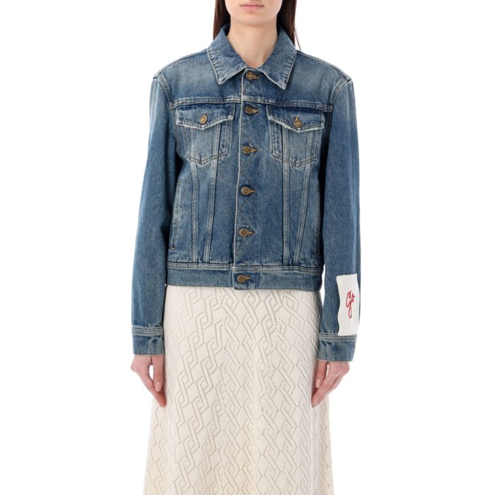 【楽天スーパーセール 最大80%OFF+P2倍~】Golden Goose ゴールデングース レディース カジュアルジャケット GWP00846P00062150100 Golden Goose Coats Blue and green 38 40 44 42 【送料無料・関税込】