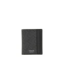 フェラガモ FERRAGAMO Credit Card Holder Monogram 780333661586001 Men 財布・カードケース Black onesize 【送料無料・関税込】