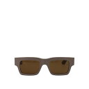 アレキサンダー・マックイーン Alexander McQUEEN Sunglasses AM0508S003 Men サングラス・アイウェア Grey 50 【送料無料・関税込】