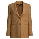 マックスマーラ Max Mara Single-breasted linen blazer 2511041072600GUGLIA017 Women スーツ・ジ...