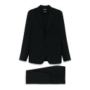ZEGNA ゼニア メンズ スーツ・ジャケット 922744A92XPYGX001 Suit Black 54 【送料無料・関税込】